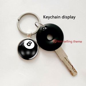 พวงกุญแจลูกบอลยางลายสัตว์นำโชค ของขวัญสำหรับนักพูลและคนรักบิลเลียด - Product Image 6