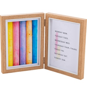 <span class=keywords><strong>Cadre</strong></span> <span class=keywords><strong>photo</strong></span> pliable moderne en MDF MIDAS, décorations pour la maison, logo personnalisable, deux, trois, 6 pouces, 7 pouces, 8 pouces, <span class=keywords><strong>cadre</strong></span> <span class=keywords><strong>photo</strong></span> en bois - Product Image 1
