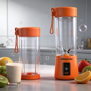 Licuadora Portátil 2 en 1 de Alta Resistencia, Recargable por USB-C, Libre de BPA, de Grado Alimenticio, a Prueba de Fugas, Silenciosa, de 400 ml, para Hacer Smoothies y Granizados - Product Image 1