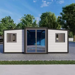 Fourniture en usine personnalisée 20ft & 40ft maisons modulaires préfabriquées living & office mall pack plat pliable pour application hôtelière - Product Image 5