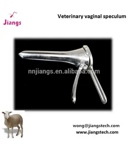 Especulo vaginal de instrumentos veterinários para ovelha e cabra