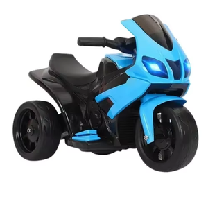 Mini Motocicleta Eléctrica de Tres Ruedas para Niños, con Luces LED y Música, Juguete de Auto a Batería, Triciclo de Plástico - Product Image 4