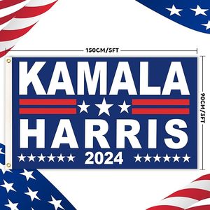 HARRIS 2024 per il presidente stella paraurti magnete 3 in x 5 in - Product Image 6