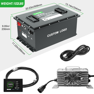 แบตเตอรี่ลิเธียมไอรอนฟอสเฟต 36V 105Ah สำหรับรถกอล์ฟ Mibeike และรถ ATV บักกี้ พร้อมการรับประกัน 10 ปี และ 5000 รอบการใช้งาน - Product Image 1