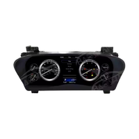 Instrumen mainan dasbor mobil 12.3 ", Odometer mobil untuk Toyota Alphard 30 2015-2018 LCD Panel instrumen pengukur kecepatan cokpit