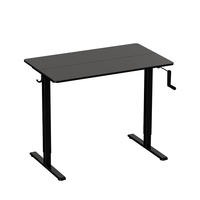 Table de bureau commerciale extensible et réglable en hauteur, en verre contemporain de haute qualité, 720mm-1180mm, modèle 2026