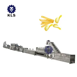 KLS automatische Pommes-Maschine professionelle Herstellung gefrorene Pommes-Verarbeitungslinie