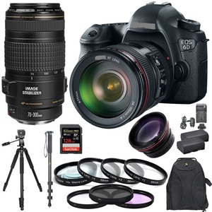 Giá tốt nhất cho máy ảnh DSLR kỹ thuật số 6D <span class=keywords><strong>Mark</strong></span> <span class=keywords><strong>II</strong></span> 20.2 MP mới với ống kính EF 24-105mm IS, cảm biến CMOS, bảo hành 24 tháng - Product Image 2