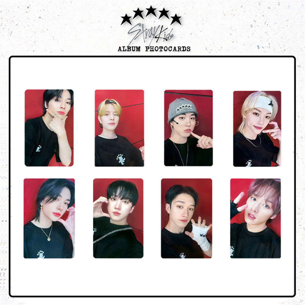 KPOP Stray Kids 5-STAR Photocards 8Pcs Set - HyunJin, Felix