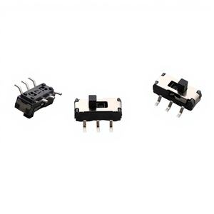 Interrupteur à glissière horizontal SMD de qualité supérieure 1P2T 3 broches 2 positions 0,5A 50V DC certifié ROHS <span class=keywords><strong>pour</strong></span> montre intelligente et écouteurs Bluetooth - Product Image 1