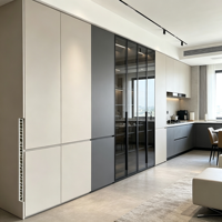 Panneau en aluminium nid d'abeille HPL 4x8 pieds, imperméable, pour balcon, armoire de buanderie