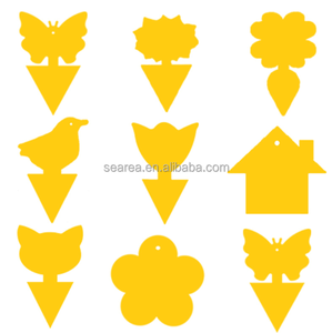 Searea Sticky Fruit Fly Traps und Fungus Gnat Trap <span class=keywords><strong>Killer</strong></span> für drinnen und draußen, schützen die Pflanze, ungiftig und geruchlos - Product Image 4