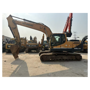 Originele Verf Gebruikt Hyundai 220lc-9S Rupsgraafmachine 22 Ton Korea Tweede <span class=keywords><strong>Hand</strong></span> Hyundai 220 Mijnbouwgraver - Product Image 1
