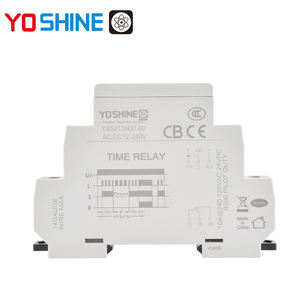 Yoshine MINI GRÖSSE AUTO VERWENDUNG AC/DC12-240V 10A/16A SPDT auf <span class=keywords><strong>Delay</strong></span> Multi-Period Single TRIGGER mit Pause SINGLE Time Relay - Product Image 1