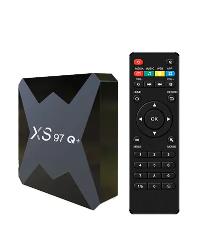 OEM ODM 4-Core Allwinner H313 Android 10 OTT TV Box Usine Personnalisée Décodeur Android Smart TV Box 1GB 8GB-16GB Stockage 4K