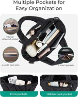 Benutzerdefiniertes Logo Reise-Umhängetasche Gesteppte Puffer-Tasche Große Kapazität Handtasche Leichte Tasche für den Täglichen Gebrauch Shop Damen