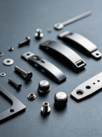 Composants de boîtiers de montres en acier inoxydable/alliage de titane usinés avec précision par CNC, découpe laser, personnalisation OEM, étanches, échantillon