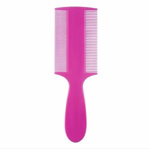 Fabrika doğrudan satış adanmış çift taraflı bit tarak saç derisi temizleme için ince tarak dişleri ile, güzellik için taşınabilir saç tarak - Product Image 6