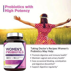 Kapsul probiotik <span class=keywords><strong>Oral</strong></span> 40 miliar kualitas tinggi suplemen <span class=keywords><strong>Herbal</strong></span> probiotik Label pribadi - Product Image 2
