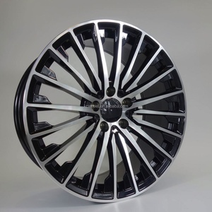 Jantes <span class=keywords><strong>Mercedes</strong></span> <span class=keywords><strong>W177</strong></span> W206 W205 W213 W251 Flow Forming pour <span class=keywords><strong>Mercedes</strong></span> <span class=keywords><strong>Classe</strong></span> <span class=keywords><strong>A</strong></span>/C/E/S AMG/E, finition usinée noire, lèvre usinée noire - Product Image 2