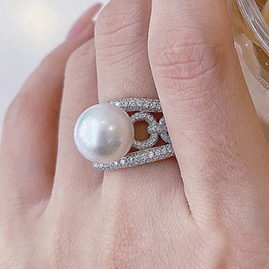 Anello Stile Perla per Donne, Elegante e Chic, Gioiello da Indossare Ogni Giorno, Regalo di Moda - Product Image 5