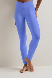 Leggings Deportivos de Cintura Alta con Ribete en Contraste, Certificados como Ecológicos, para Gimnasio y Yoga, Marca Privada - Product Image 5