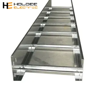 polyester coated straight ladder type cable trays