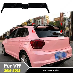 สำหรับ POLO MK6 2019 2020 2021 2022 ชุดอุปกรณ์ตกแต่งสปอยเลอร์หลังคาท้ายรถยนต์ ปีกหลังแบบติดตั้งถาวร - Product Image 1