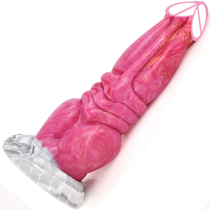 Juguete Sexual de Silicona FAAK de 9'' con Forma de Animal de Fantasía, Consolador Monstruoso, Juguete Sexual para Adultos de Color Sangriento, Masajeador de Punto G para Mujeres - Product Image 5
