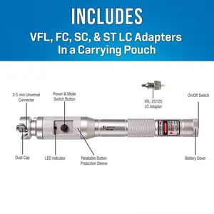 Visuele Foutzoeker Vfl 1 Mw 5Mw 10Mw 20Mw 50Mw 20Km 40Km 50Km Optische Vezel Laserpen