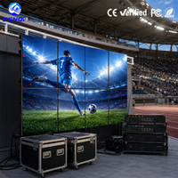 Écran LED d'affichage rapide à assembler P2.6 P2.9 P3 P3.91, mur vidéo LED extérieur haute luminosité, écran LED de location