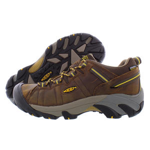 KEEN Targhee II รองเท้าผู้ชายกันน้ำสี: น้ำตาล/เหลือง | 100% ของแท้ - Product Image 1