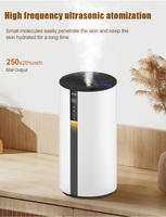 Nouveau humidificateur ultrasonique LED 7 couleurs avec diffuseur d'huiles essentielles aromatiques H2O - Garantie 1 an