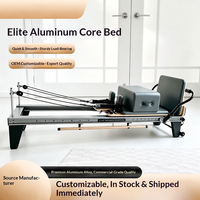 Lit de yoga en alliage d'aluminium modèle XC-001 pour entraînement personnel et mise en forme corporelle – Conception à rail intégral de qualité commerciale à faible bruit