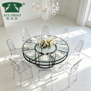 Cheap Price Wedding Hotel <b>Outdoor</b> <b>Stackable</b> Transparent Polycarbonate Dining Modern Clear Ghost <b>Chair</b> - Product Image 6