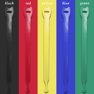 Thân thiện với môi trường tự dính T-Type Nylon quan hệ cáp linh hoạt tổ chức cho cáp dữ liệu và Tai nghe móc và vòng lặp công nghệ - Product Image 3