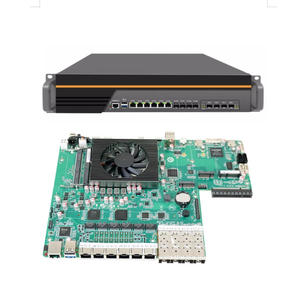Fabricante 2U Rack-Mount Soft Router Intel Atom C3758 Octa Core 10Gb SFP + Fibra 6Lan pfSense Ubuntu CentOS OpenWrt <span class=keywords><strong>Firewall</strong></span> - Product Image 6