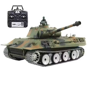 Tanque de Batalla Principal Alemán Leopard 2A6 Heng Long 3889, Escala 1:16, 4x4, Metálico, 2.4Ghz, Juguete de Disparo - Product Image 3