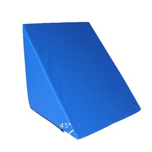Wedge Shape Backrest <b>Cushion</b> 45 Degree Ergonomic Support For Posture Correction And Rehabilitation Use - Product Image 1