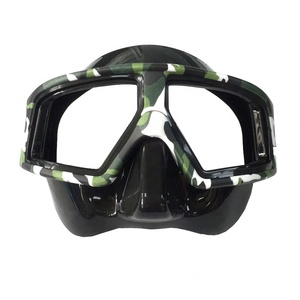 Nuovo Arancione Telaio 100% Silicone Liquido Anti-impatto Anti-Uv 400 Vetro Temperato Ampio Angolo di Vista Dell'obiettivo Freeding Pesca Subacquea Maschera - Product Image 1