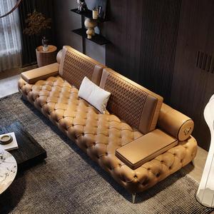 Canapés modernes pour PDG, salle de réception, <span class=keywords><strong>canapé</strong></span> de bureau, meubles, <span class=keywords><strong>canapé</strong></span> lounge en cuir, <span class=keywords><strong>canapé</strong></span> 3 places, ensemble de canapés de luxe, <span class=keywords><strong>canapé</strong></span> modulaire sectionnel - Product Image 3