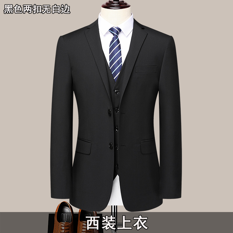 Manteau une pièce noir coloré à deux boutons