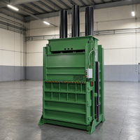 Presse à balles hydraulique haute efficacité et haute puissance, conçue pour une utilisation continue prolongée pour les petites stations de recyclage