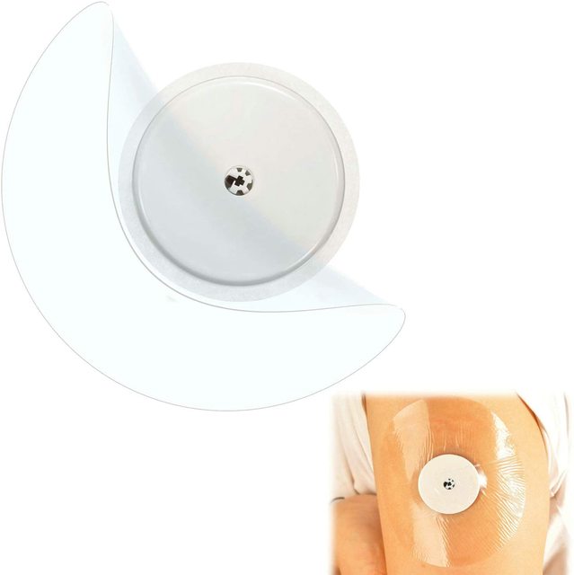 Cgm Adhesive Sensor Patch Round Bloods Sugar Waterproof for Dexcom G6