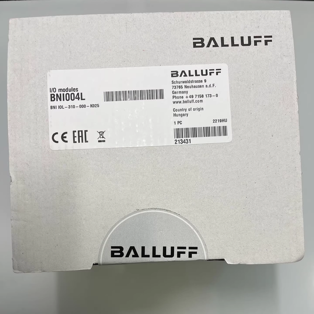BNI IOL-310-000-K025 Warehouse Industrial Automation PLC Programming Controller