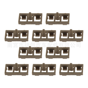 คลิปหนีบพลาสติกสำหรับซีลขอบประตูรถยนต์ Jiechuang รุ่น 51337052945 สำหรับ BMW X5 E53 แถบซีลขอบประตูด้านล่าง - Product Image 3