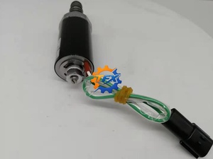 อะไหล่แท้ OEM R215-7 R225-7 PC200-7 SK200-6E EC210 อะไหล่ไฟฟ้ารถขุด โซลินอยด์วาล์ว 40C07-109 SKX5P-17-208 - Product Image 3