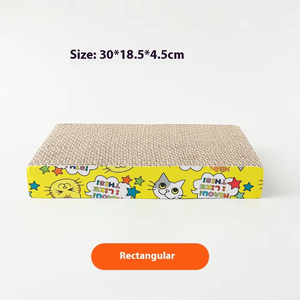 Nhà Sản Xuất Của Trực Tiếp Giao Hàng Của Chất Lượng Cao Mèo Chơi <span class=keywords><strong>Scratcher</strong></span> An Toàn Và Thân Thiện Với Môi Trường Mèo Scratching Tông - Product Image 5