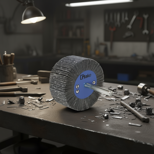 Disco Abrasivo de Tela Ttake de 50x20 mm con Eje de 6 mm, Grano 80, para Pulir Metal - Product Image 3