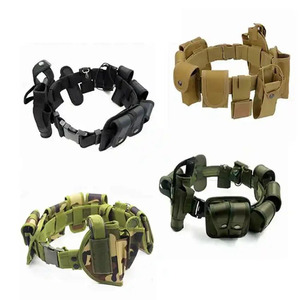Conjunto de Equipo Táctico, Cinturón Multifuncional para Campismo, Caza y Entrenamiento, con Bolsas - Product Image 1